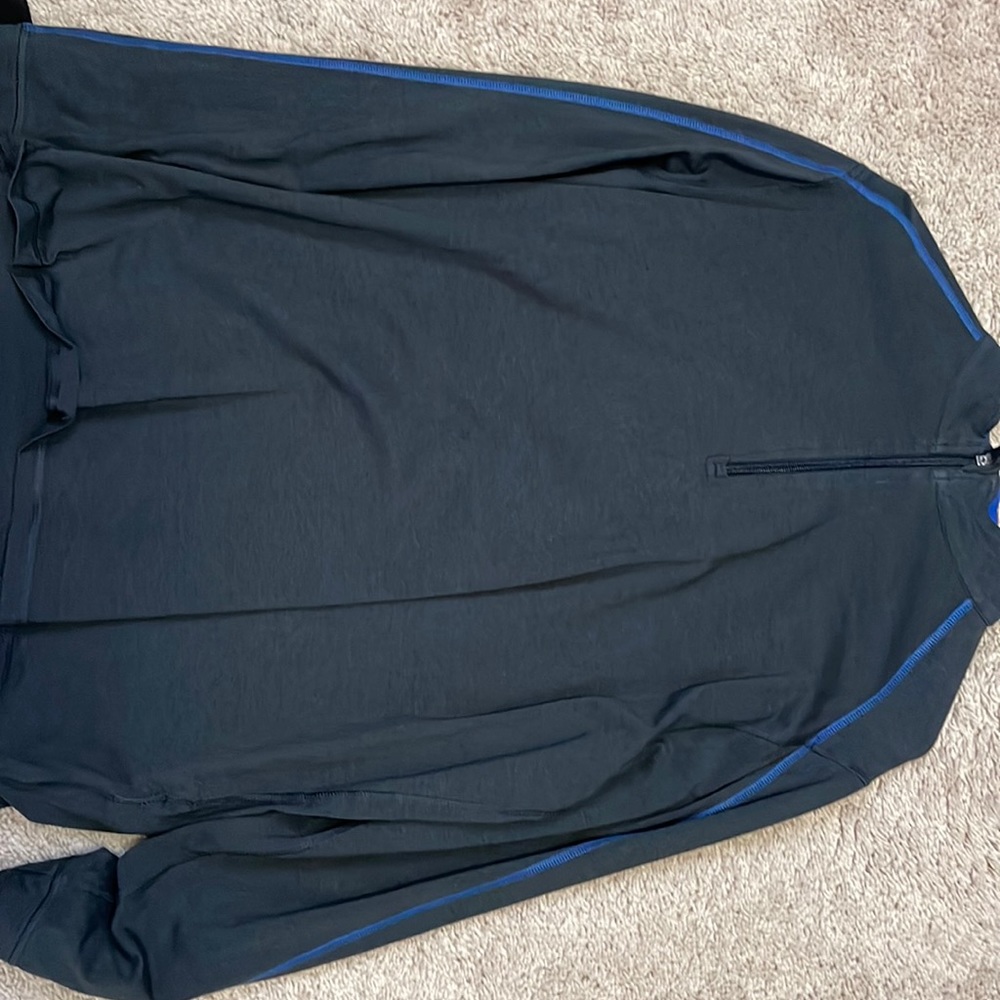 Half zip long sleeve shirt